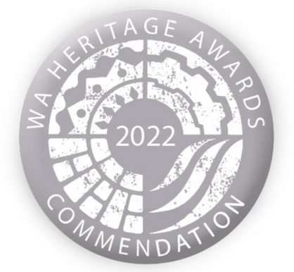 WA Heritage Awards Commendation 2022